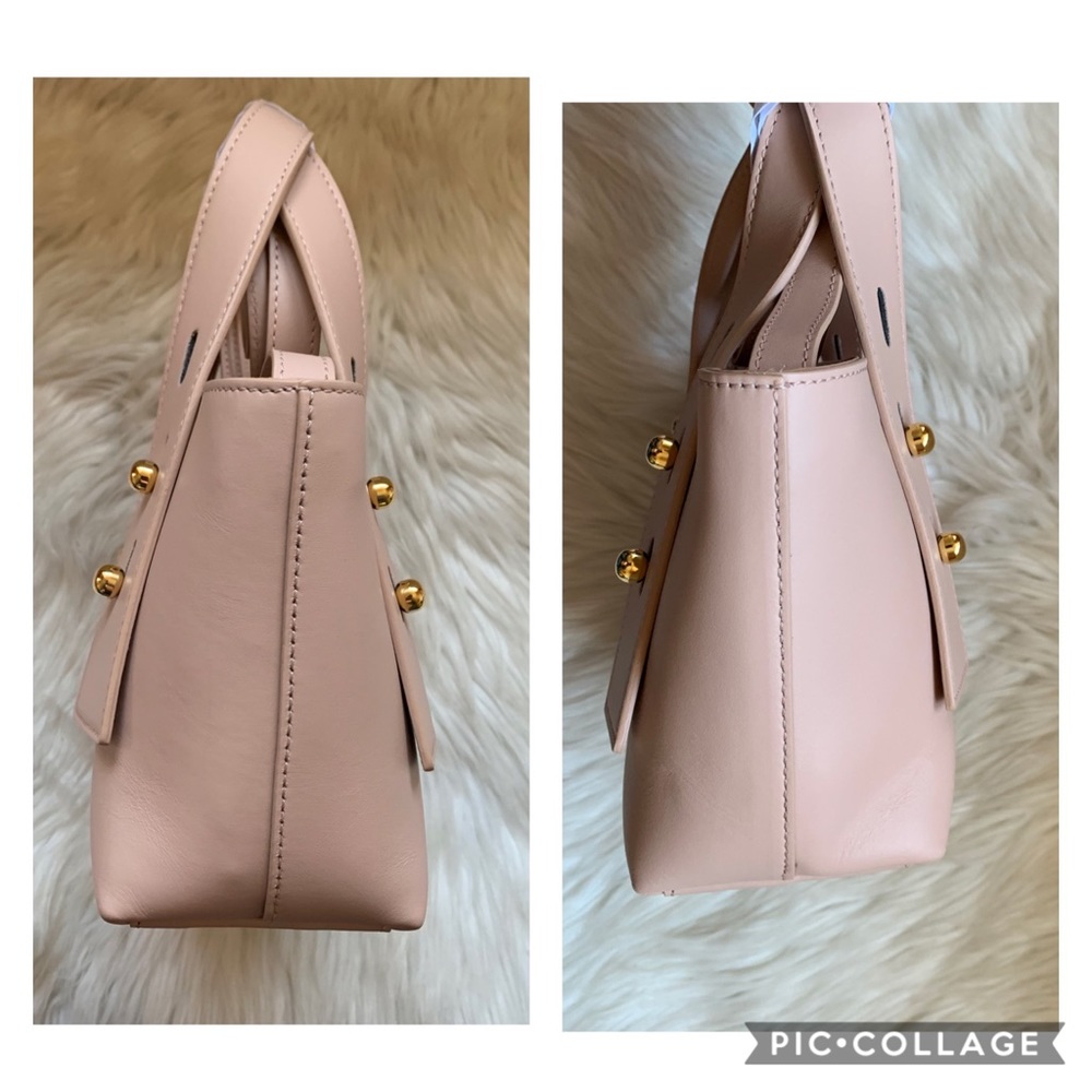 New! FRAME Les Second Crossbody Pink Tote Bag - Picture 5 of 8